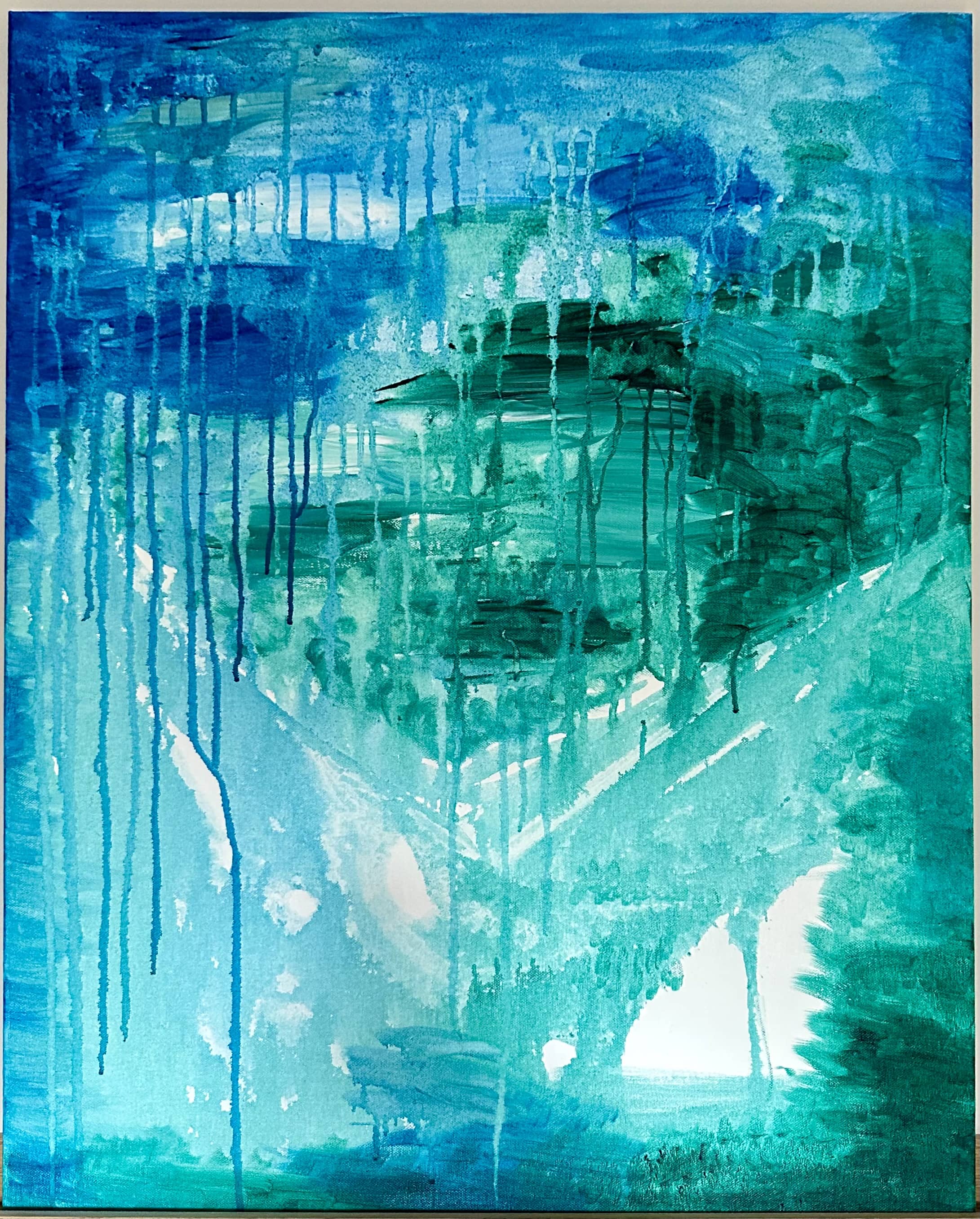 Palatset, painting by Emilia Qvist