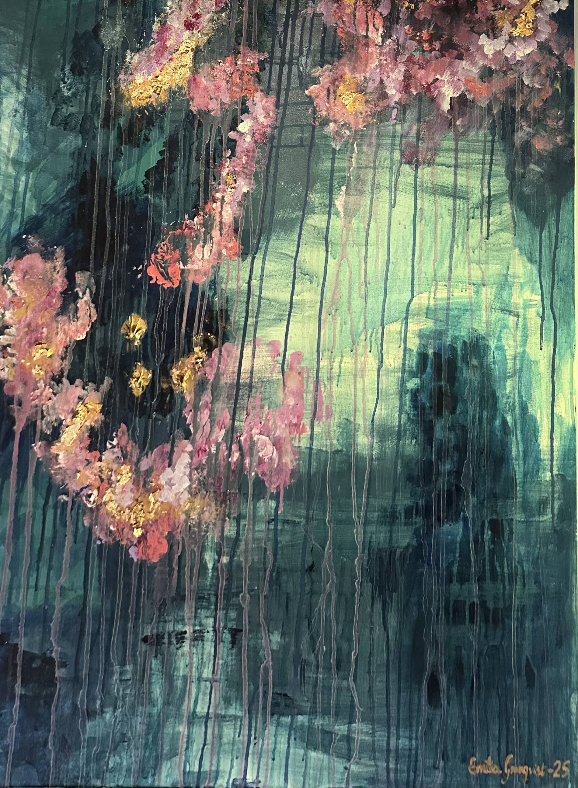 Vårens första ljus (The First Light of Spring), painting by Emilia Qvist